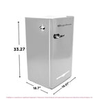 Frigidaire Retro Bar Fridge, 3.2 Cu. Ft., Pink, 65-Watt - EFR376-C-PINK