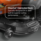 Husqvarna Z254F Special Edition 54-in Zero-Turn Riding Lawn Mower - 23-HP V-Twin Engine