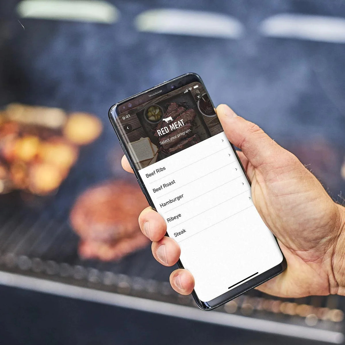 Weber SmokeFire EX6 Gen 2 36-Inch Wi-Fi Enabled Wood Fired Pellet Grill - 23510201