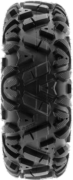 ATV UTV All-Terrain Replacement Tires Set Of 4, 25x8-12 Front And 25x10-12 Rear
