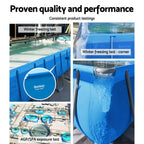 Bestway Steel Frame Above-Ground Swimming Pool 3.00m x 2.01m x 66cm - Filter Pump