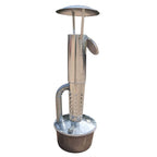 Smudge Pot Direct Outdoor Heater With Heat Dish