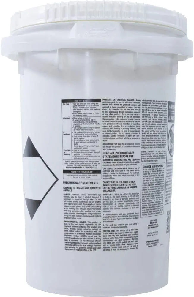 In The Swim Chlorine Tablets, 3 inch, 50 lb Bulk Pack - C3050