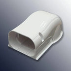 DuctlessAire 3 in. x 7.5 ft. Air Conditioner and Heat Pump Line Set Cover Kit - DA3-7KIT