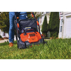 BLACK+DECKER 10 Amp 15 in Corded Electric Lawn Mower - BEMW472BH