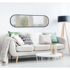 Capsule Framed Wall Mirror, 16x48, 18x24, 22x34, 24x36, Black, Bronze, Gold, Gray, Silver, Antique-Bronze