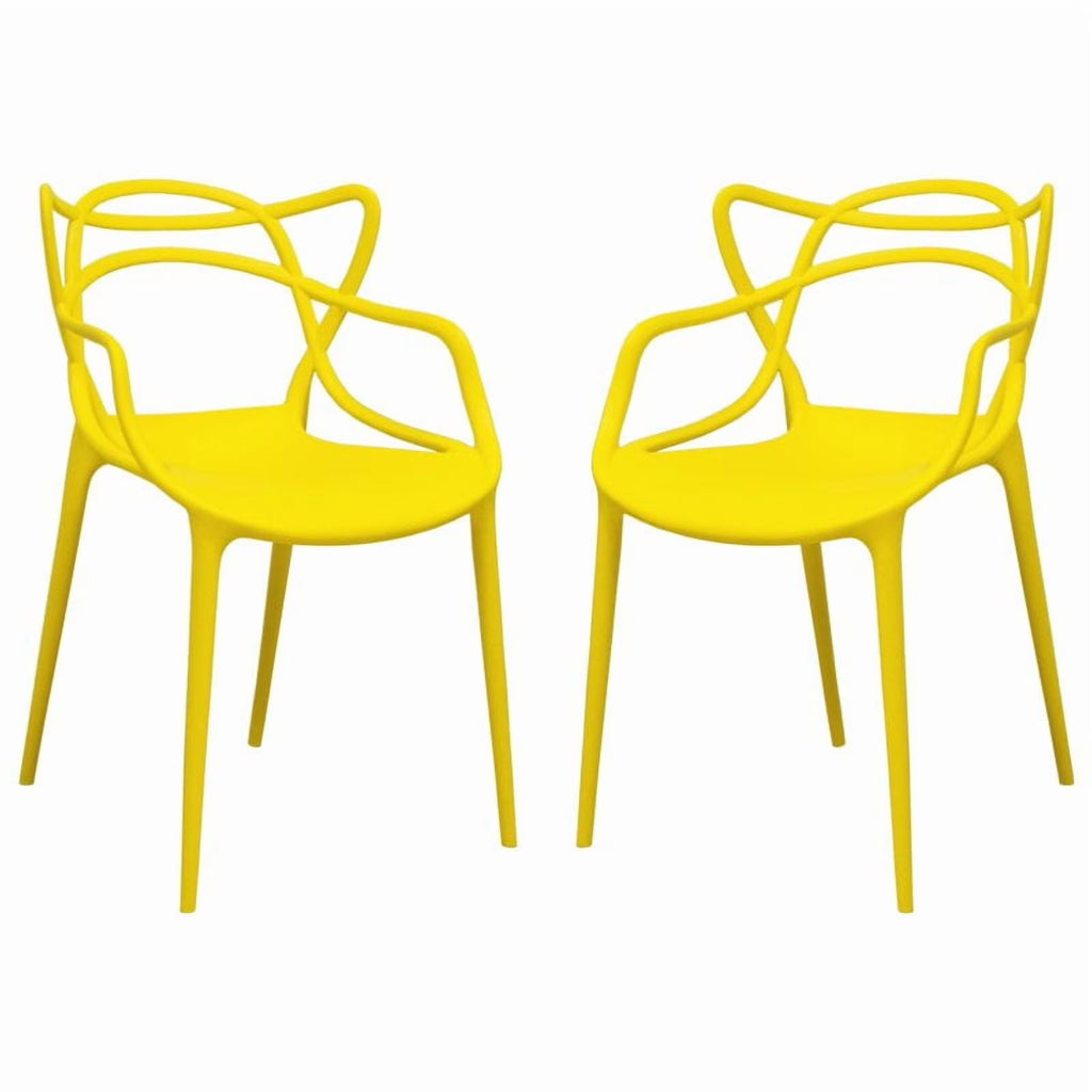 Loop Chair 2-Pack, Yellow