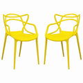 Loop Chair 2-Pack, Yellow