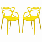 Loop Chair 2-Pack, Yellow