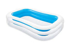 Intex Swim Center Family Inflatable Pool, 103 in x 69 in x 22 in, Ages 6+