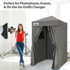 EAGLE PEAK Ultra Compact 4 ft x 4 ft Pop-Up Changing Room Canopy - Flex
