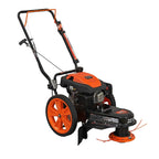 YARDMAX Gas Walk-Behind String Trimmer Mower, 22 in, 170cc
