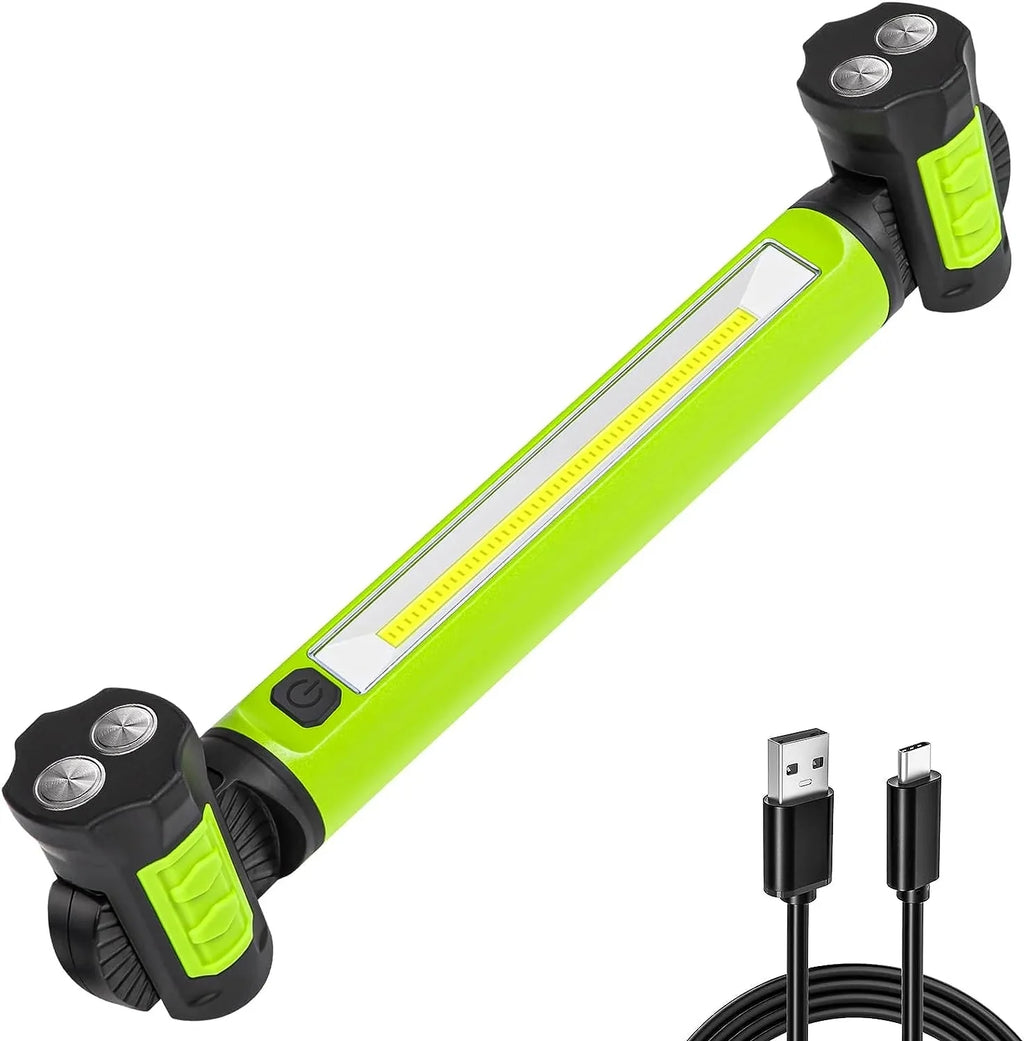 Ropelux Rechargeable Magnetic Underhood Work Light, 2500LM, 5200mAh