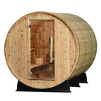 Almost Heaven Classic Barrel Sauna, 6 Person - Princeton