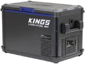 Kings 45L Dual-Zone Portable Fridge Freezer, AC/DC, 12V/24V/110V, Black/Blue - MKII