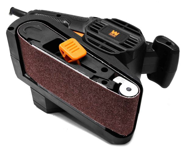 120-Volt 6.3-Amp Corded Belt Sander With Dust Management