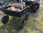 Gorilla Carts Utility Dump Wagon 6 Cubic Feet 1200 lb Capacity Black - GOR6PS