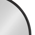 Capsule Framed Wall Mirror, 16x48, 18x24, 22x34, 24x36, Black, Bronze, Gold, Gray, Silver, Antique-Bronze
