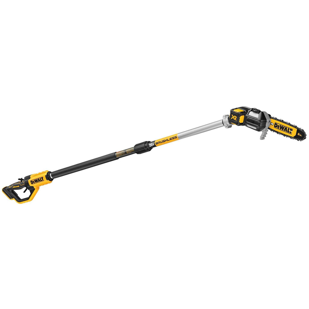 DEWALT 20V Max XR Brushless Cordless Pole Saw - 8 in Bar And Chain