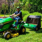 Agri-Fab Tow-Behind Lawn Sweeper 42-Inch 24-Cubic-Foot Capacity