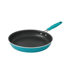 38-Piece Teal Cookware Set With Floral Design