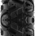 ATV UTV All-Terrain Replacement Tires Set Of 4, 25x8-12 Front And 25x10-12 Rear