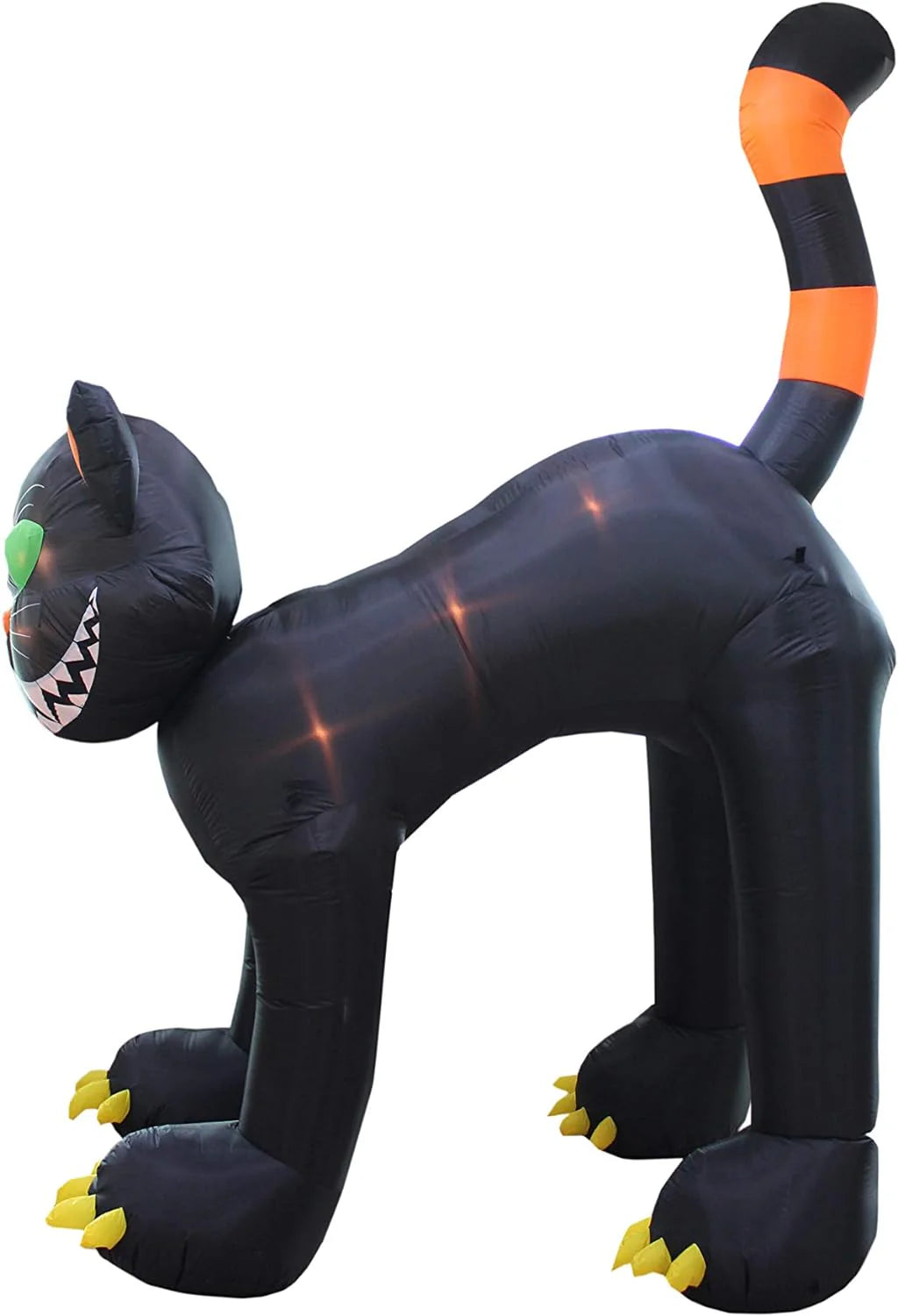 BZB Goods Animated Halloween Inflatable Black Cat, 112 x 43 x 130 inches