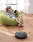 eufy Robot Vacuum, 5,000 Pa Suction, iPath Laser Navigation, Black, 12.8in x 13in x 4in - T2267111