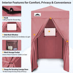 EAGLE PEAK Ultra Compact 4 ft x 4 ft Pop-Up Changing Room Canopy - Flex