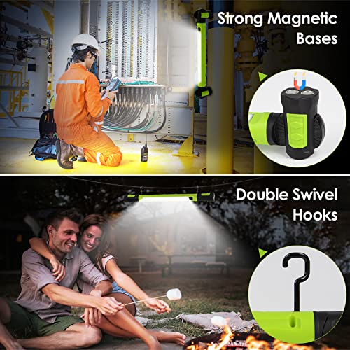 Ropelux Rechargeable Magnetic Underhood Work Light, 2500LM, 5200mAh