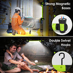 Ropelux Rechargeable Magnetic Underhood Work Light, 2500LM, 5200mAh