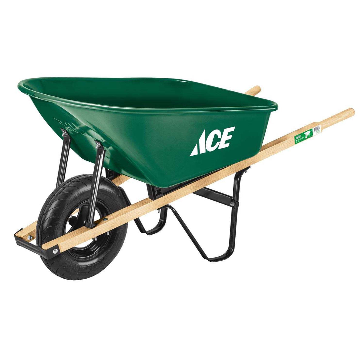 Ace Steel Residential Wheelbarrow 6 Cu Ft