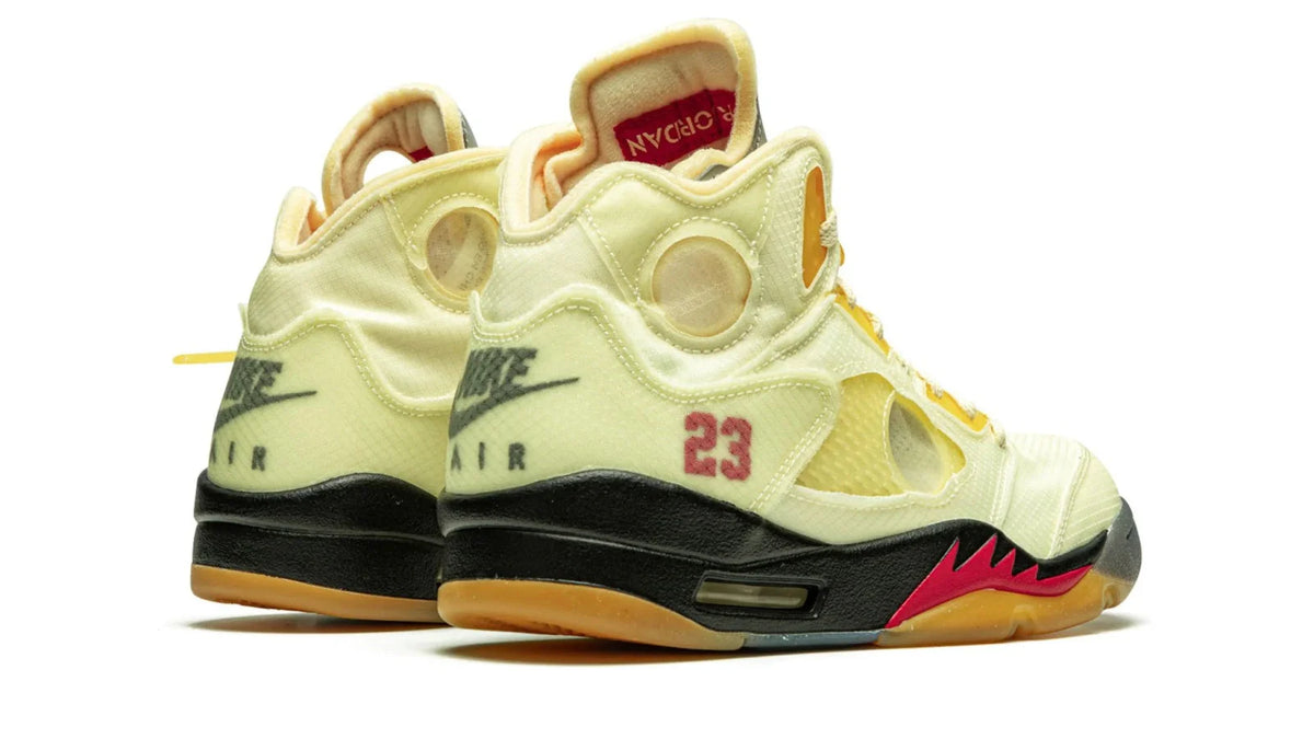 Air Jordan 5 Retro SP Off-White Sail Sneakers
