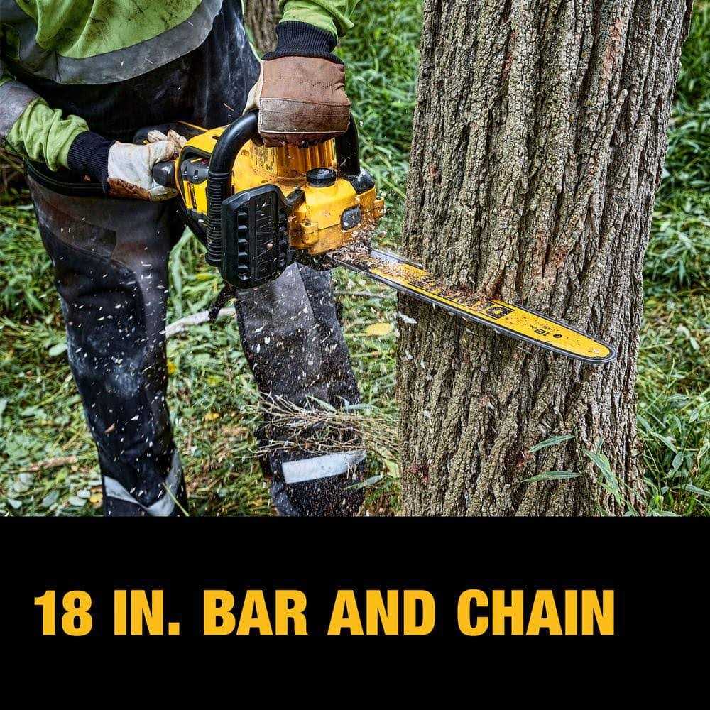 DeWalt 60V MAX Brushless Cordless 18 in Chainsaw - DCCS672B
