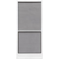 Precision Screen Steel Screen Door, 32 In. W x 80 In. H x 7/8 In. Thick, White