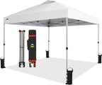 Crown Shades Pop-Up Canopy, 10' x 10', With Wheeled Carry Bag