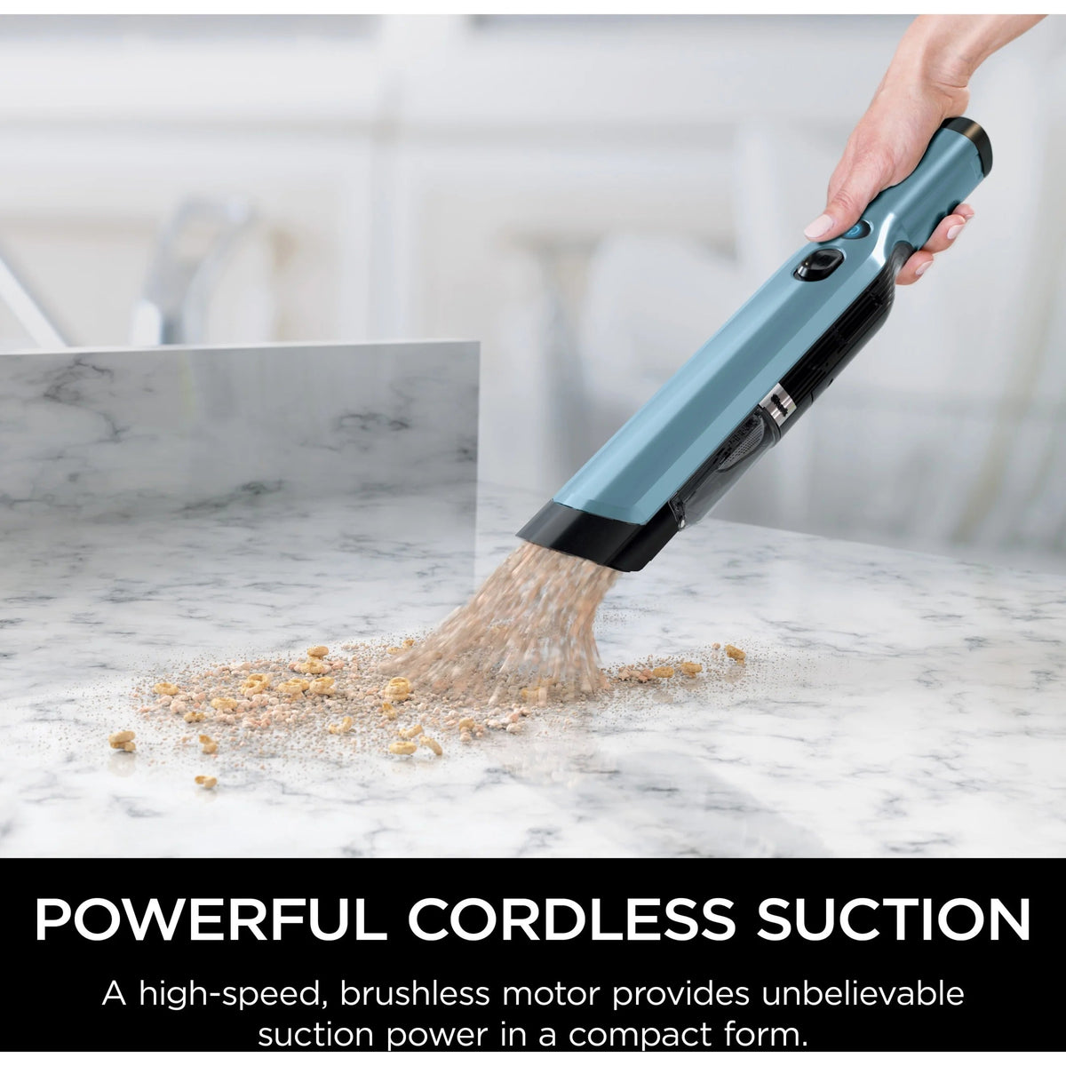 Shark Wandvac Cordless Handheld Vacuum for Pet Hair, Carpet and Car, Graphite - WV200
