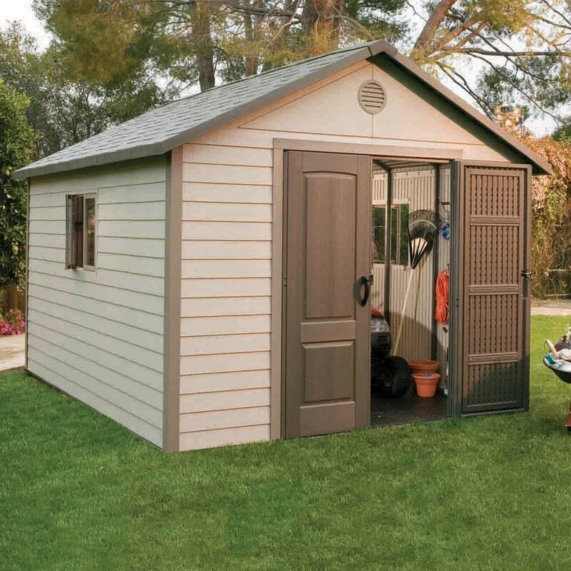 Lifetime Plastic Storage Shed 11 ft. W x 11 ft. D - 6433