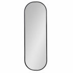 Capsule Framed Wall Mirror, 16x48, 18x24, 22x34, 24x36, Black, Bronze, Gold, Gray, Silver, Antique-Bronze