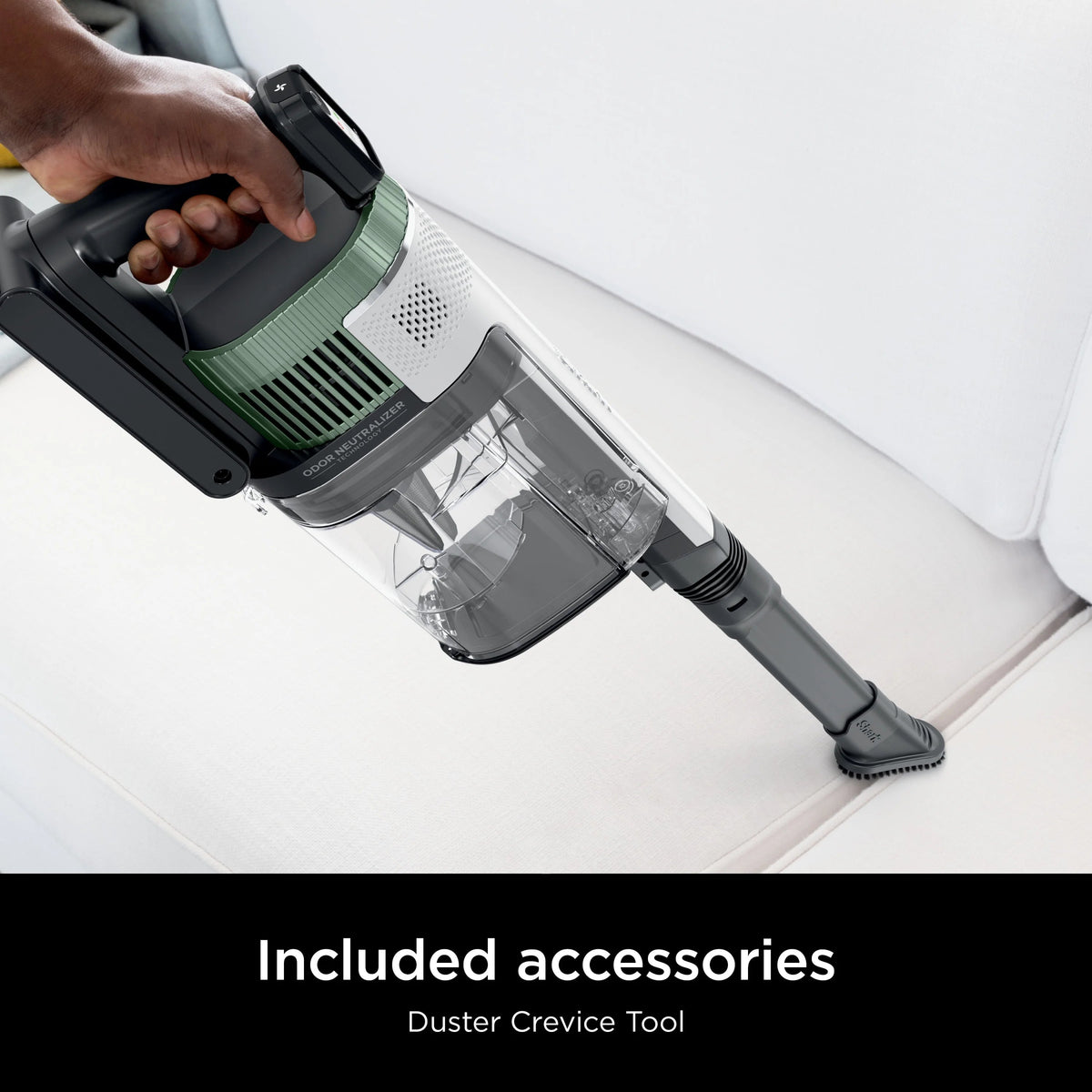 Shark Cordless Pro Stick Vacuum Cleaner With Clean Sense IQ And PowerFins+ Brushroll - IZ560H