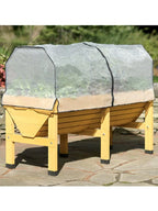 Compost Tumbler Bin 5 Cubic Ft / 37 Gallon, Black Green - Dual Chamber