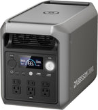 DABBSSON 2048Wh Portable Power Station, 2200W AC Output, 6 AC Outlets - 2000L