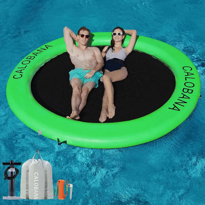 Inflatable Floating Ring Hammock And River Tube - 6-Circle, 8-Circle, 10-Circle Or 3-6-Circle