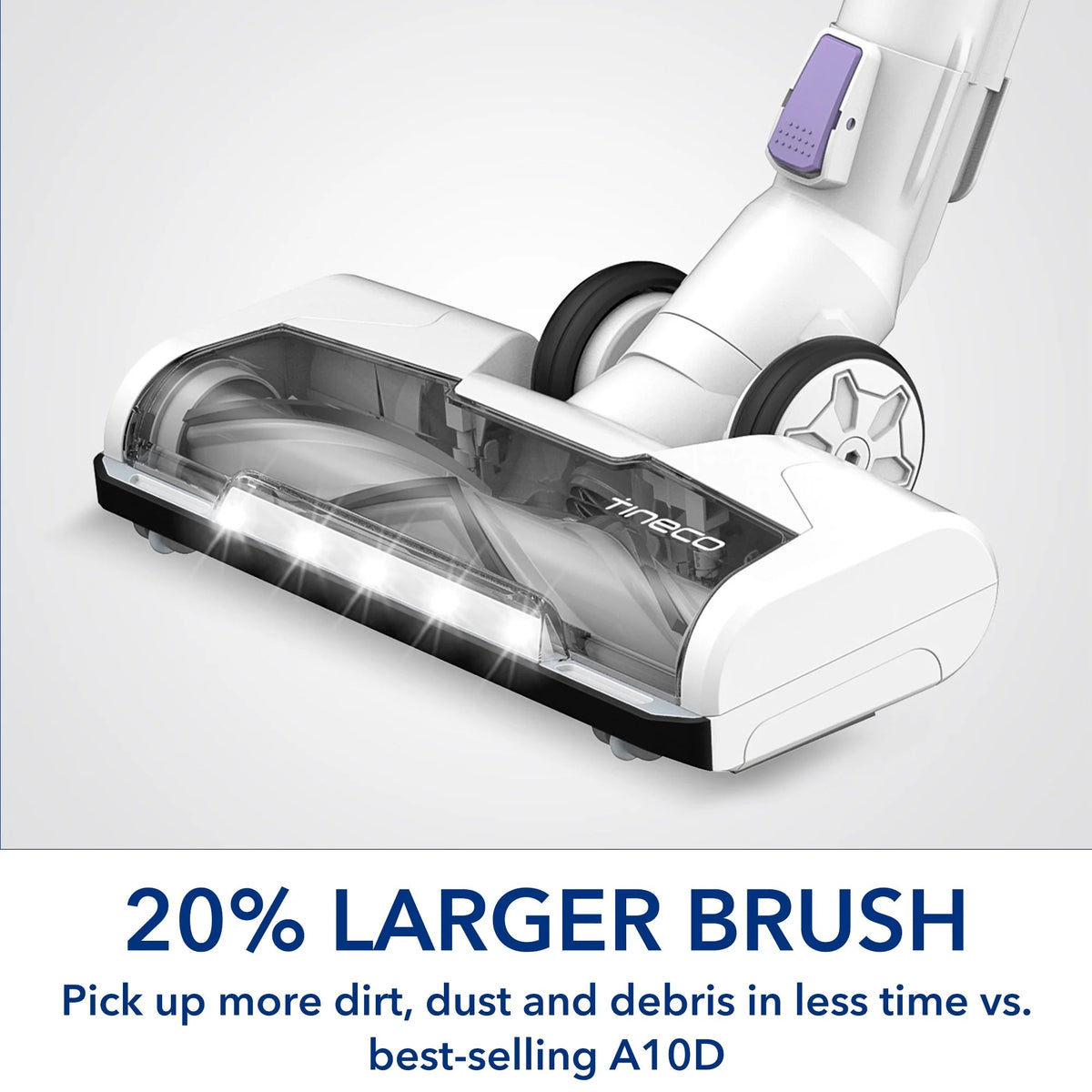 Tineco Restored Cordless Ultralight Stick Vacuum Cleaner For Hard Floors And Low-Pile Rugs - A10-D Plus