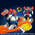 Remote Control Transforming Dinosaur Robot Toy With Sound And Music - 262 * 178.5 * 361.5mm