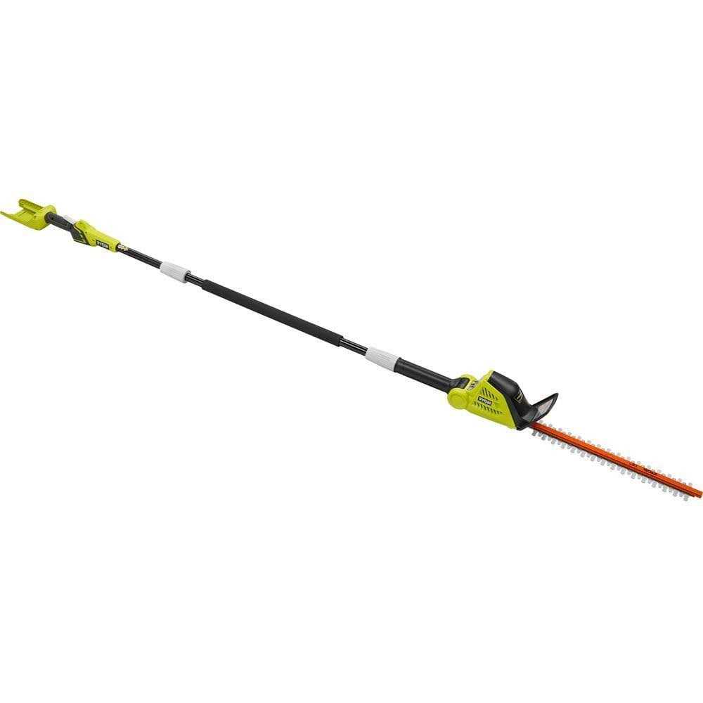 Ryobi 18 in. 40-Volt Lithium-Ion Cordless Pole Hedge Trimmer - RY40603BTL