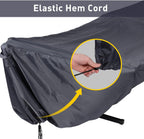 SUNCREAT Rope Hammock With Stand And Rain Cover - 12 ft