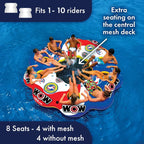 Bestway Inflatable Floating Island Raft For 10 People
