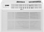 LG 5000 BTU Window Air Conditioner With Remote, White