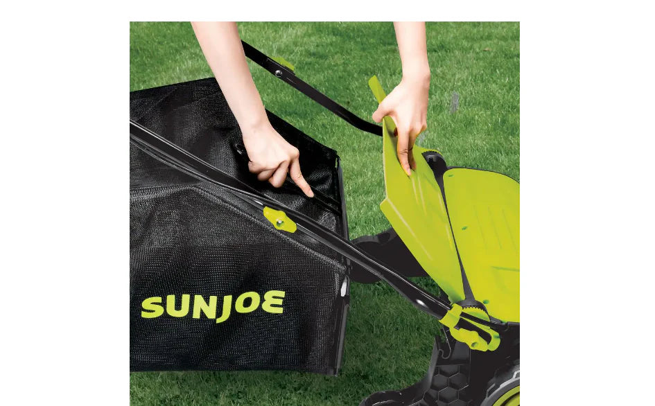 Sun Joe Electric Lawn Dethatcher With Collection Bag, 15 in. 13 Amp - AJ805E